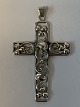 Cross Pendant in SilverLength with eyelet. 6.5 cm