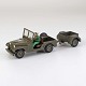 Tekno bil1957Jeep med trailer