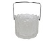 Iittala FinlandIce bucket in heavy glass with steel handle
