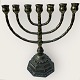 7 armet messing lysestage*375kr