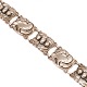 Early Georg Jensen silver bracelet #14 dating 1933-44. Very nice condition. L: 19,5cm