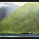 "Skibet ved fjeldet, færøerne. Maleriet er monteret i ny naturramme.