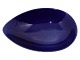 Blå IldOval lav skål 28 cm.