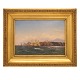 C. F. Sørensen, 1818-79, oil on plate. Signed and dated June 5th 1845. Visible size: 23x33cm. With frame: 29x39cm