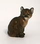 Royal Copenhagen. Porcelain figurine. Cougar cub. Model 4783. Height 7.5 cm. (1 quality)