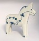 Royal Copenhagen. Porcelænsfigur. Dalarhest. Jubilæum i forbindelse med åbningen af Øresundsbroen. Højde 17 cm. I original æske.