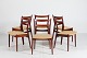 Helge SibastSet of 6 dinning chairsRosewood