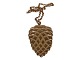 Georg Jensen Golden ChristmasOrnament Grankogle