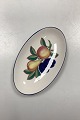 Royal Copenhagen Gylden Sommer Oval Skål No. 710