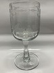 Red wine commemorative glass Text To Happiness.Height 15.8 cm.