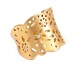 Ole Lynggaard Copenhagen Blonde 18kt Gold Ring with seven diamonds. Ringsize 53