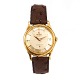 Omega Constellation Pie Pan i 18kt gold with box and papers ref. 14382 82SC sold 01.06 1961. Calibre 561. D: 34mm