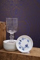 Royal Copenhagen glasbakke i Musselmalet Riflet. Dia.: 9cm. 1/2185...