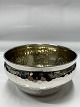Silver bowl hammeredDimensions 7.5 x 16 cmProduced 1915