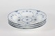 Royal CopenhagenMusselmalet Halvblonde Dyb tallerken 565Ø 24,8