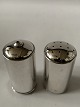 Georg Jensen. Salt- og peberbøsse i sterlingsølv 801 - Bernadotte.