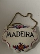 Bottle / Decanter Madeira signSize 7 x 5.5 cm.