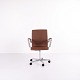 Oxford Classic Kontorstol - Model 3291 - Brunt Læder - Arne Jacobsen - Fritz Hansen