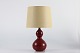 Royal CopenhagenAxel SaltoTable lamp with oxblood glaze