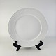 RC middagstallerken627Hvid Riflet27 cm