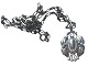 Georg Jensen Årssmykke 2000Vedhæng halskæde
