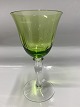 White wine glass Green Northern Lights from Lyngby GlassworksHeight 13.7 cmSOLD
