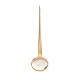 Ole Lynggaard Copenhagen 14kt gold pendant. L: 8,3cm
