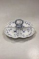 Royal Copenhagen Musselmalet Riflet Kabaretfad No. 396