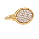 Georg Jensen "Savannah" brillantring i 18kt guld. Georg Jensen størrelse 49