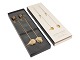 Georg Jensen JulepyntTo lysholdere Agern & Vinterfugl fra 2018