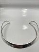 Frank Ahm. Necklace in sterling silver 80.Inner Diameter 13.4cmInner Length 13.7 cm.
