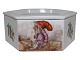 Bing & GrondahlLidded Christmas bowl with Santa Claus