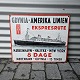 EmaljeskiltSkibsruteGdynia-America