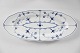 Royal CopenhagenMusselmalet RifletStort antik fiskefad 105