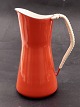 Red enamel pitcher Jens Harald Quistgaard