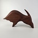 Teak figurTyr26 cm