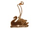 Georg Jensen Golden ChristmasOrnament Svane