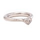 Ole Lynggaard Copenhagen 18kt white gold Ring with diamonds. Ringsize: 52