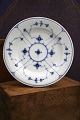 Antik Musselmalet Riflet middags tallerken fra Royal Copenhagen.1893-1900. Dia.: 25cm.