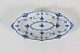 Royal CopenhagenMusselmalet Halvblonde Aflang assiet 613L 24,5 cm