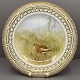 Royal Copenhagen, Flora Danica jagtstel; Middagstallerken 25,5 cm nr. 3549