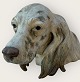 LladroEngelsk setterStor buste af hovedet2200kr