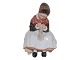 Royal Copenhagen figurAmager pige i overglasur