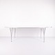 Super Ellipse Spisebord - Model B614 - Hvid Laminat - Piet Hein, Bruno Mathsson & Arne Jacobsen - Fritz Hansen