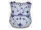 Musselmalet Helblonde med guldkant Vase