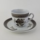 Aluminia kop992Tranquebar brun7 cm