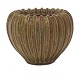 Arne Bang Denmark stoneware vase. Signed. H: 10,5cm. D: 13cm