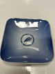 Royal Copenhagen Square Asia (originally an ashtray) with a leaf