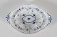 Royal Copenhagen Blue Fluted PlainRare oval serving dish 3