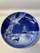 Christmas plate Desiree Denmark 1991WindmillMeasures: 18.5 cm